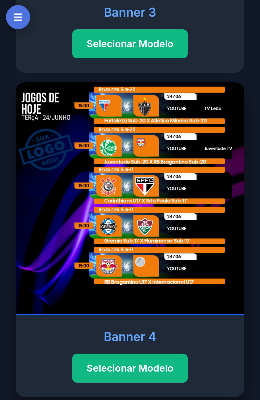 Gerador de Banners com Revenda